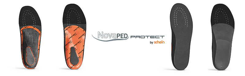 novaped protect insoles and logo